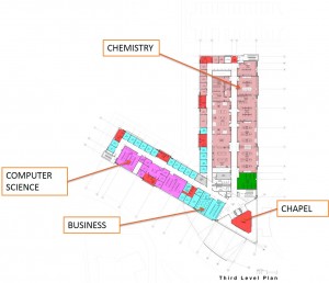 Third level floor plan